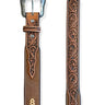 Cowboy Kind Laced Concho Brown Gürtel von Nocona