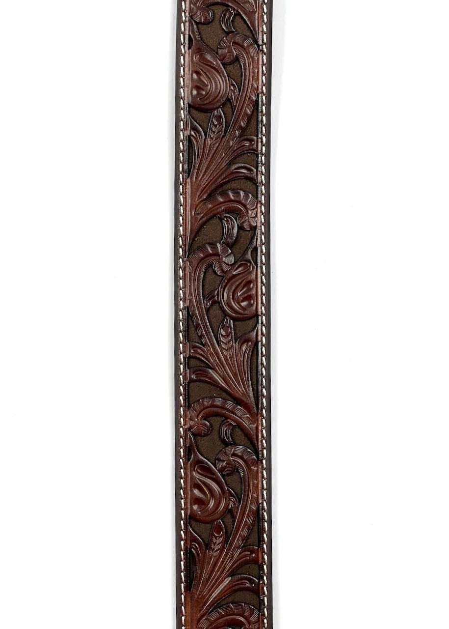 design Cintura donna  Leather Floral Embossed in Brown by Ariat