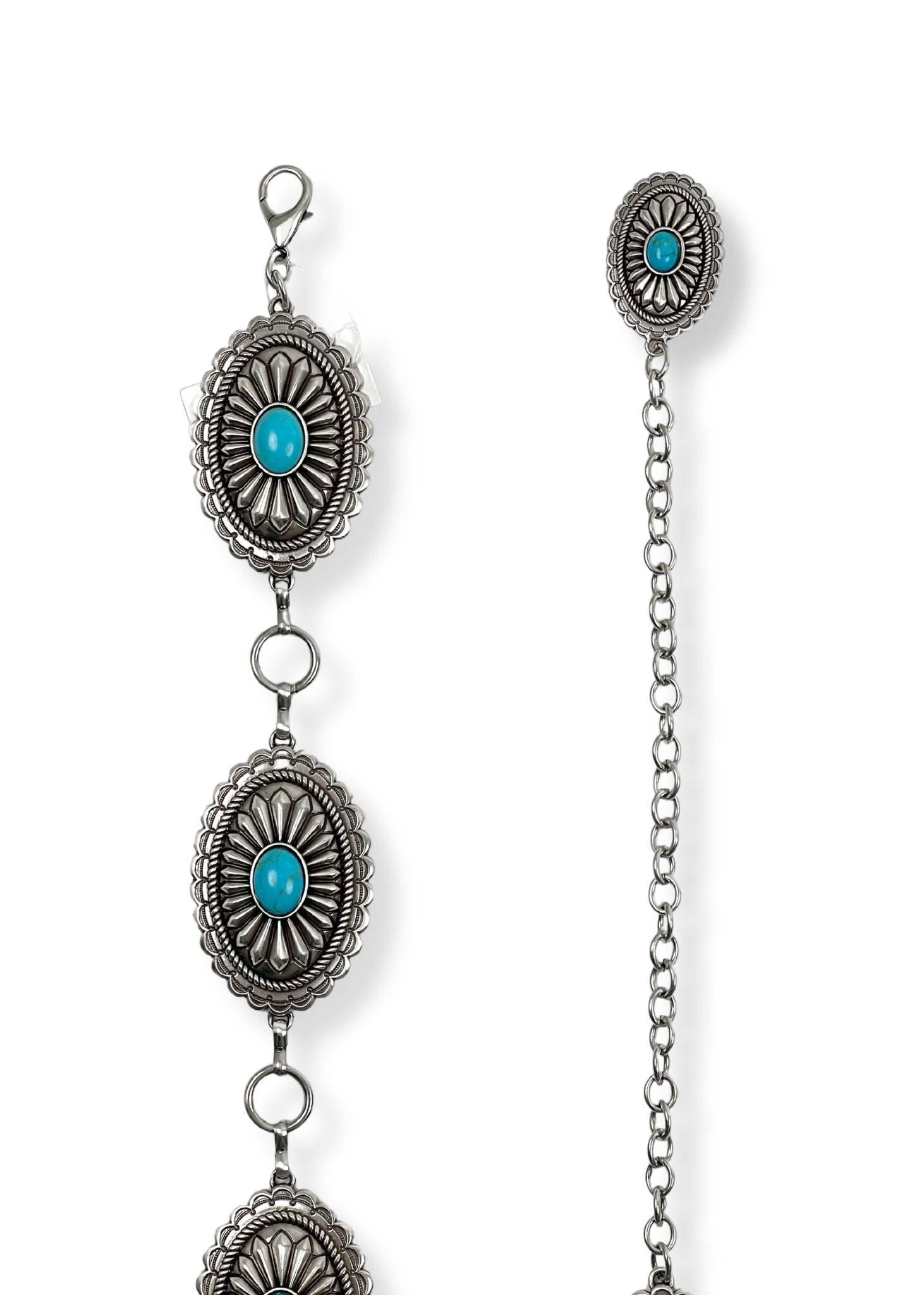 Cintura donna  Turquoise Concho Chain di Ariat