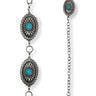 Cintura donna  Turquoise Concho Chain di Ariat