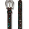 Fashion Girls Belt in Brown & Turquoise by Ariat