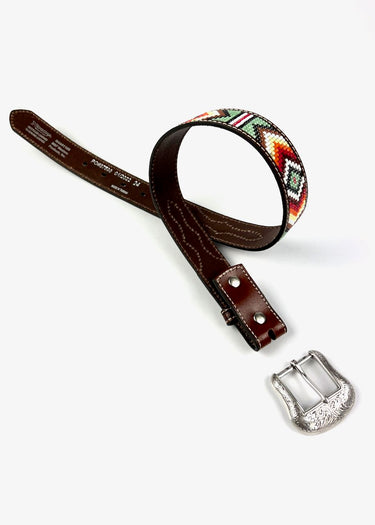 Ceinture enfant Basket Weave Diamond Beaded par Nocona