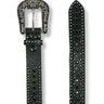 Cintura western donna Rhinestone in Black di Nocona