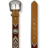 Women's Southwest Embroidered Round Western Belt by Nocona