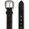 Men's Embossed Ostrich Print Western Belt from Ariat