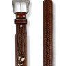 Men's Western belt Floral Pierced Stitch by Nocona
