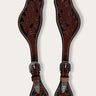 Cinghie per speroni uomo Carv Chestnut di Turquoise Cross