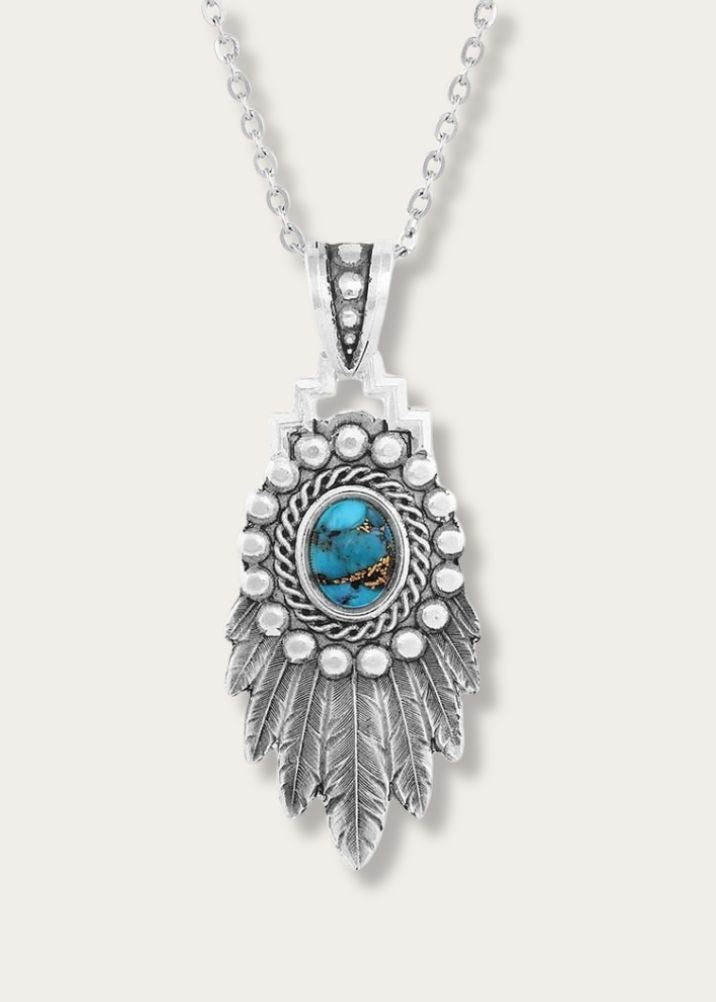 Collana Blue Spring Turquoise di Montana Silversmith