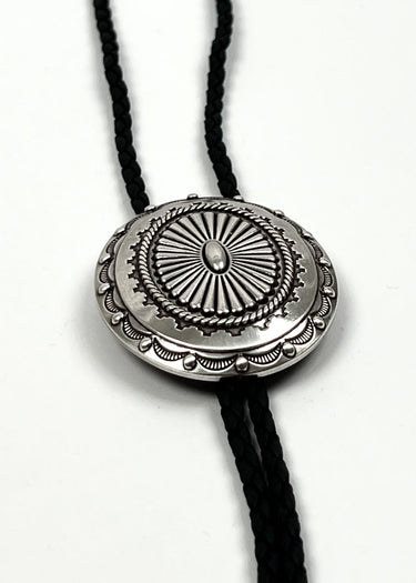 Bolo cowboy Oval Western Silver by Double S