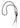 dietro Cravatta da Cowboy Bolo Inner Light Turquoise di Montana Silversmith