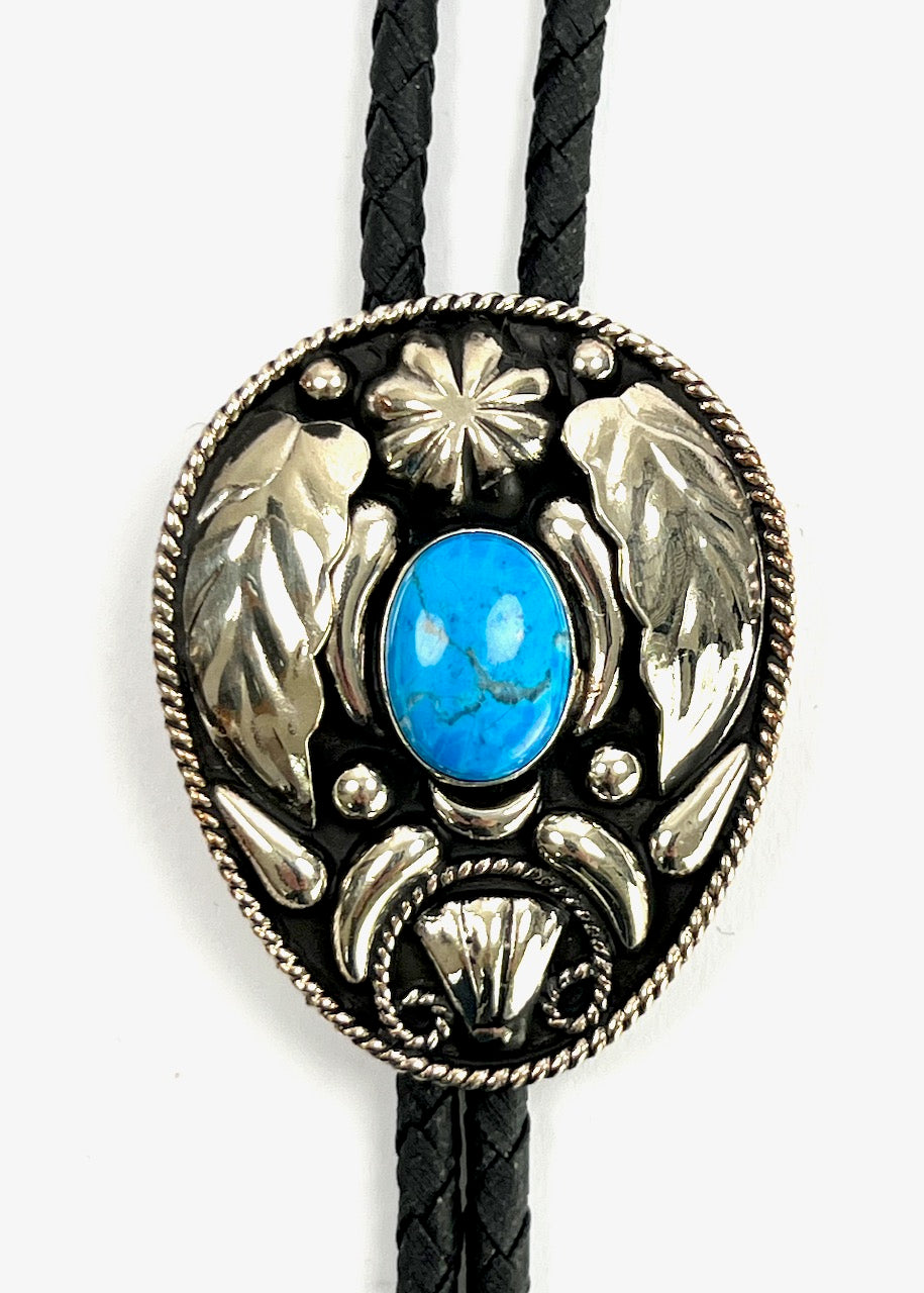 GelConnie Cravatta Bolo In Pelle Western - Stile Nativo Americano - Accessorio Unisex Regolabile