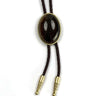 Cravatta da Cowboy Bolo Tigers Eye di Double S