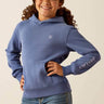 Ariat girl's 2.0 sweatshirt in Coastal Fjord by Ariat