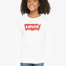 Sweat-shirt Ket Item Logo pour fille en rouge/blanc par Levi's