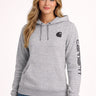Sweat-shirt Clarksburg en Asphalt Heather pour femme par Carhartt