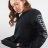 Sweat-shirt femme Clarksburg Black by Carhartt