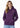 Felpa indossata donna Logo Sleeve in Eggplant di Carhartt