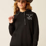 Felpa donna Steer Stitch in Black di Ariat