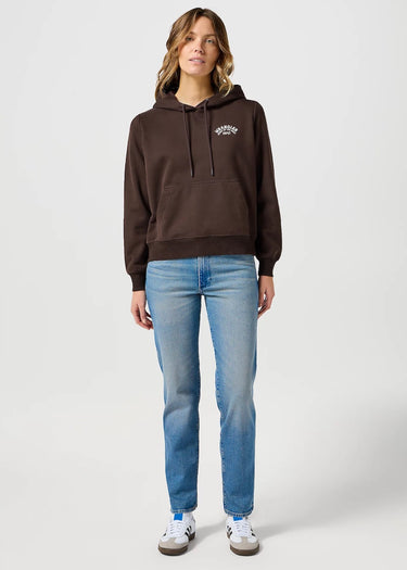 Sweat régulier pleine longueur en taupe par Wrangler