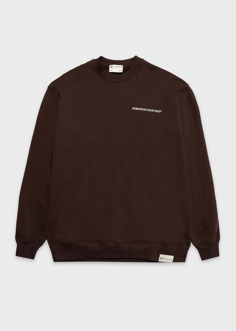 Felpa unisex Workwear Redefined Print Crew by Cat