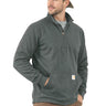 Hommes Sweatshirt Carhartt 104428 1/2 Zip Elm Heather