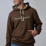 Sweat-shirt Fast Tolker pour homme en marron foncé par Kimes Ranch