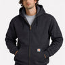 Sudadera con capucha y cremallera en Carbon Heather de Carhartt