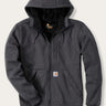 felpa uomo zip Wind fighter carbon heather di Carhartt