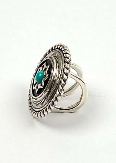 Fleur de fleur turquoise Fouar de Double S