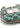 dettaglio Fibbia donna Turquoise Stone Square di Blazin Roxx