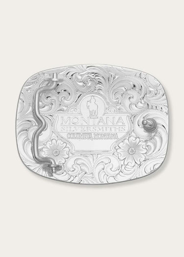 dietro Fibbia Western Grand Cowboy by Montana Silversmith