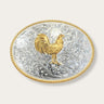 Western Oval Standing Rooster Buckle by Nocona