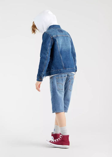 indossata Giacca in Jeans ragazzo Trucker in Bristol di Levi's