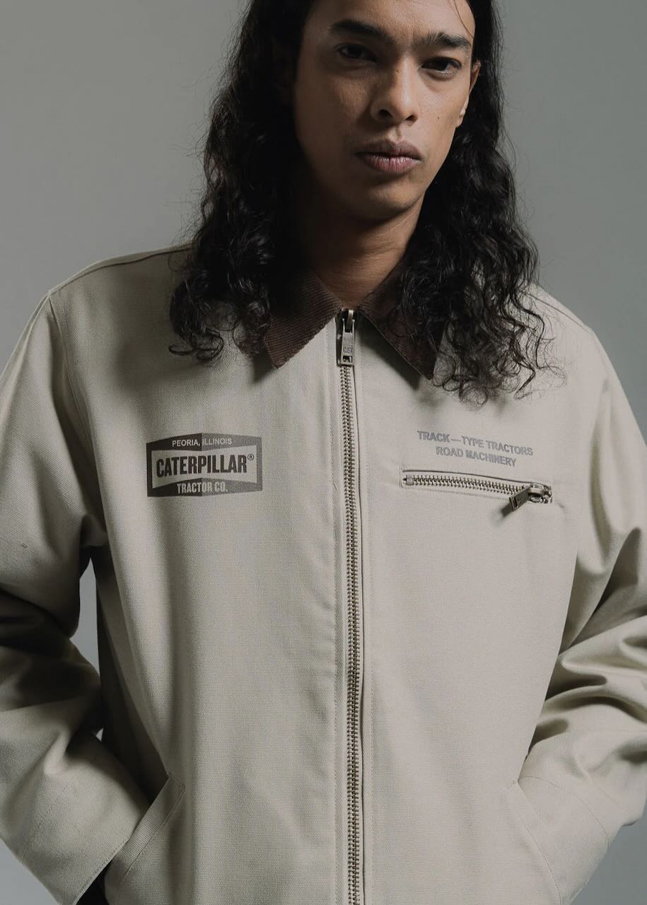 indossata Giacca unisex Peoria Printed Canvas by Cat