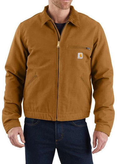 davanti Giacca uomo Detroiti in Brown di Carhartt