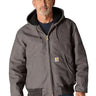 Giacca uomo J140 Duck Isulated Flunnel in Gravel di Carhartt