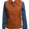 Gilet donna Arizona in cinnamon di Wyoming Traders