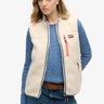 Gilet donna in Pile Outdoor di Superdry
