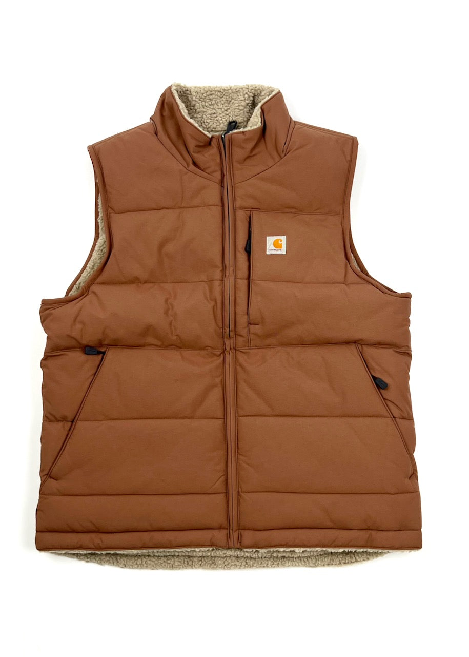 Gilet reversibile donna Chorelaxed Mid Ght in Nutemeg di Carhartt