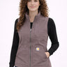 Gilet Sherpa Duck Relaxed Fit Mock Neck Carhartt pour femmes