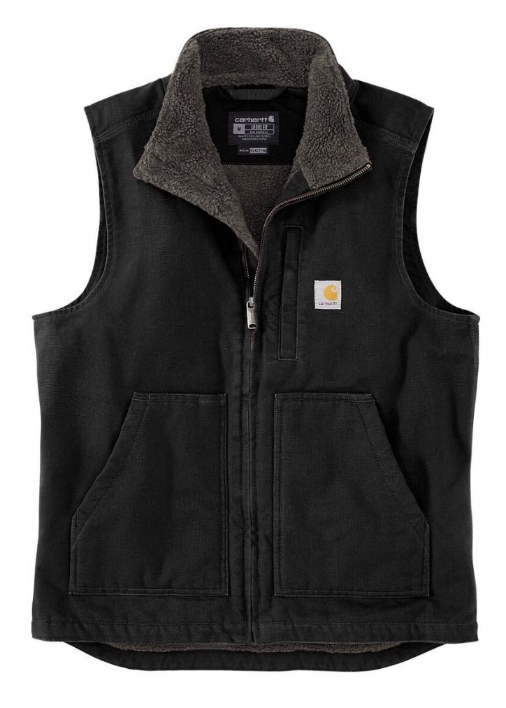 Gilet donna Sherpa Lined in Black di Carhartt