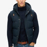 Gilet matelassé Everest pour homme en Eclipse Navy par Superdry