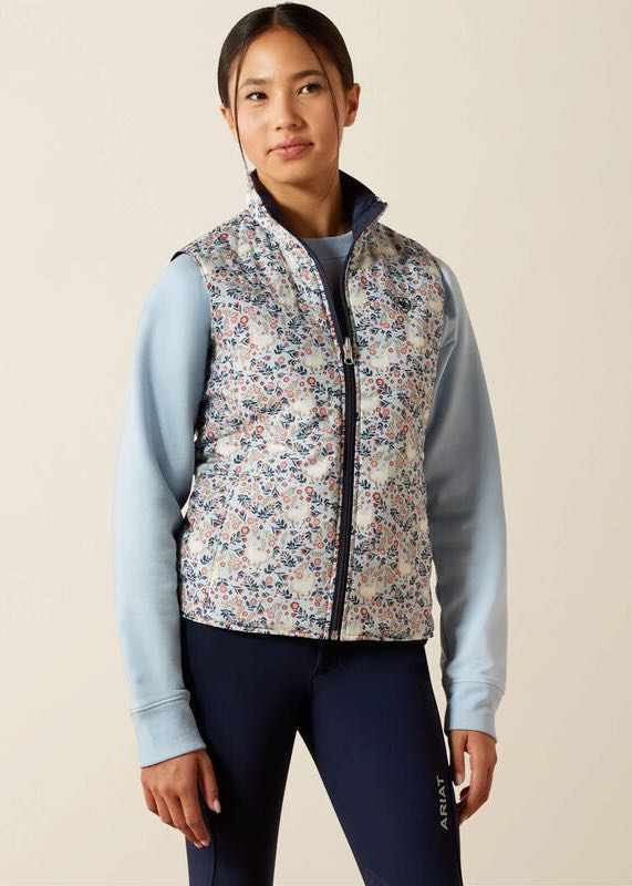 Gilet Reversibile Bella Insulated in Podi Ariate Pony Print