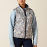 Gilet Reversibile Bella Insulated in Podi Ariate Pony Print