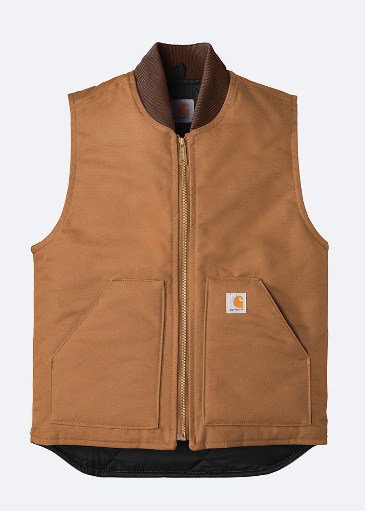 gilet uomo modello Artic color marrone di Carhartt