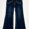 Jeans bambina Dark Wash Western  Pocket Trouser di Rock & Roll Denim