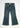 Jeans bambina Mid Rise Cowhide Embroidered Bootcut di Rock & Roll Denim