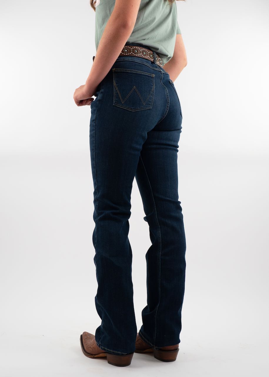 dietro Jeans donna Bootcut Stockton di Wrangler