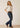 lato Jeans Bootcut donna Mid Rise Sonia in Ocean di Ariat