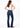 dietro figura intera Jeans donna Bootcut Slate Tint di Wrangler